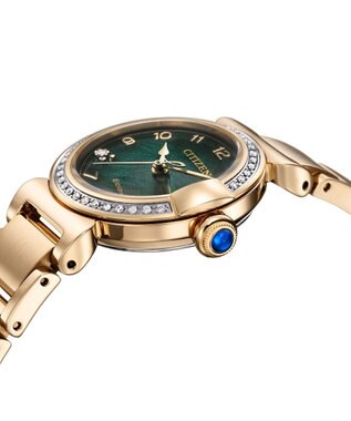 CITIZEN 【替えバンド付きウオッチ】スズランの葉の重なりを深みのあるグラデーションで表現した２way Model　CITIZEN L ウォームゴールド