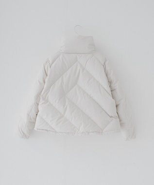KWD 【日本製/高品質ダウン】STAND COLLAR DOWN BLOUSON ダウンブルゾン アイボリー