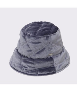 ATRENA 光電子糸キルティングバケハ ブルーグレー