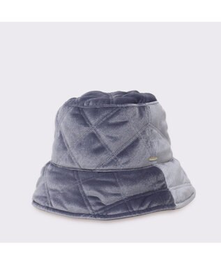 ATRENA 光電子糸キルティングバケハ ブルーグレー