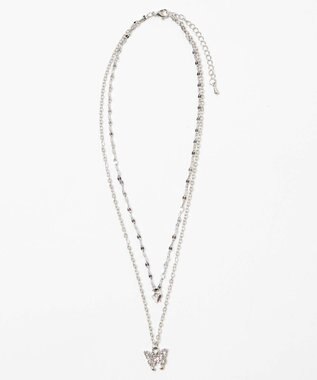 WEGO L2連ムーンキラキラネックレス 柄3