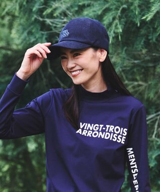 23区GOLF 【UNISEX】コーデュロイキャップ ネイビー系