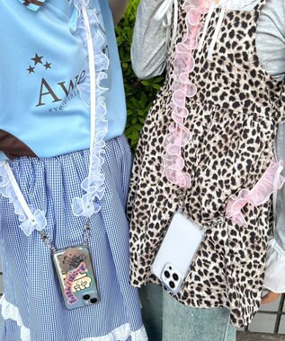 WEGO フリルストラップ ピンク