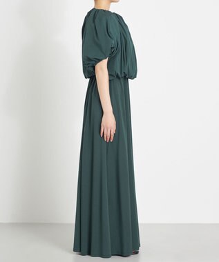 NAVE 【Nave 　洗える・接触冷感】クロップドジャージーブラウス グリーン系