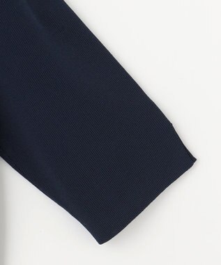 ANY SIS 【接触冷感・UVカット・洗える】ハーフスリーブ カーディガン ネイビー