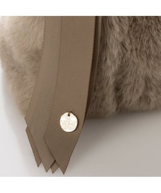 UNBILLION カシュカシュ cachecache / 下がりグログランワンハンドルエコファートート オーク