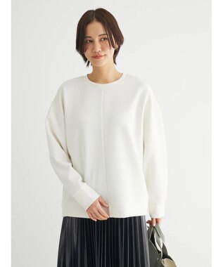 Green Parks クルーネックダンボールプルオーバー Light Beige