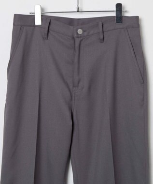 WEGO 【ユニセックス着用ITEM】ルーズフィットフレアトラウザー グレー