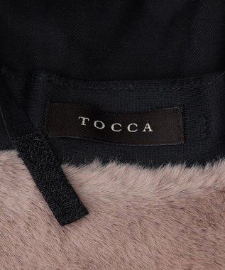 TOCCA 【UVカット・吸水速乾・防臭】FUR BUCKETHAT バケットハット ベージュ系