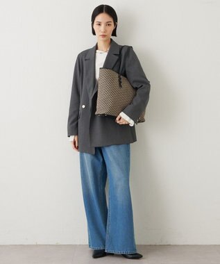 IACUCCI モノグランマ L JACQUARD/RUGA ブラック