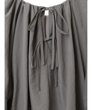 Green Parks ・ELENCARE DUE バルーンブラウス Gray