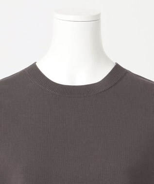 23区 L 【R(アール)】シルクコットン ニットベスト ブラウン系