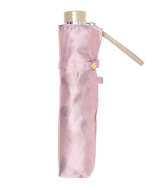 MOONBAT ミラショーン (mila schon) 折りたたみ傘 内側花プリント ピンク