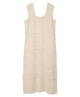 Green Parks ■ＥＳＣＡＲ　クロシェレースワンピース Ivory