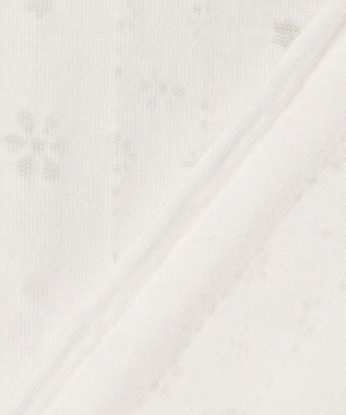 組曲 KIDS 【90-100㎝】 オパールレーシーパーカー オフホワイト