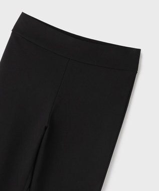 GRACE CONTINENTAL ポンチスリムパンツ ブラック
