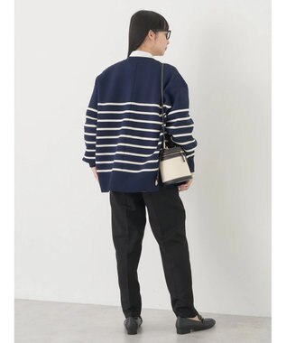 earth music&ecology クレリックシャツ Off White