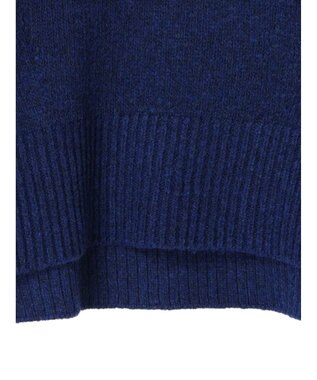 AMERICAN HOLIC サイドスリット袖ボリュームニットプルオーバー Blue