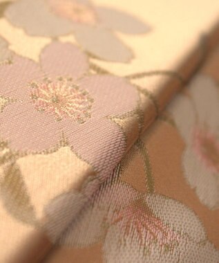 槇田商店 絵おり 桜(さくら) 長傘 ベージュ