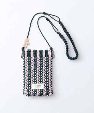 TRICOTE マクラメサコッシュバッグ