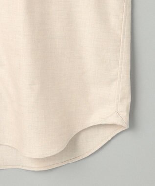 GOTAIRIKU 【洗える】コットンフラノシャツ_ カッタウェイカラー アイボリー系