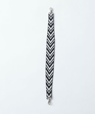 TRICOTE KNIT HANDLE STRAP／ロゴハンドルストラップ 25HERRINGBONE