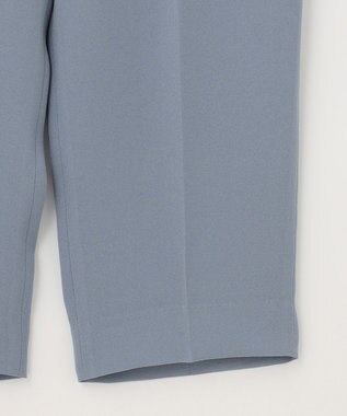 NAVE 【ReNAVE　洗える】バックサテンジョーゼット スモーキーブルー