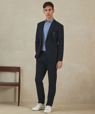 GOTAIRIKU 圧倒的清涼感【夏に必要なカイテキ7機能】クールドッツ セットアップパンツ_クラシックプリント(26年モデル) ネイビー_クラシックプリント