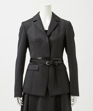 23区 【エステータ】ダブルロングベルト ブラック