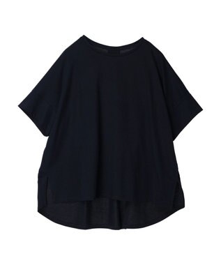 Green Parks 汗染み防止ドルマンバックタックプルオーバー Dark Navy