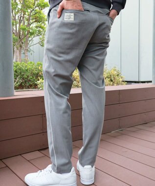 PW CIRCULUS 【MEN】ウールライク テーパードパンツ  ゴルフ グレー系