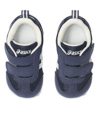 ASICS WALKING アイダホ BABY 4 ネイビーブルー×ホワイト