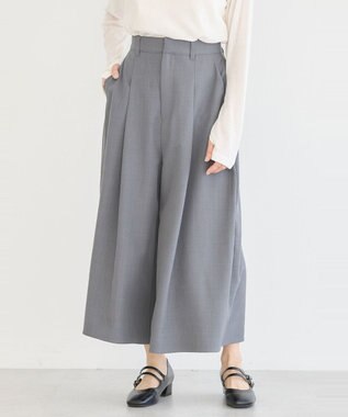 earth music&ecology クロップドパンツ Gray