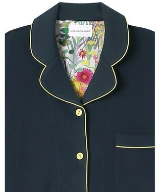 une nana cool 【綿100％】フライスパジャマ　ＭＡＤＥ　ＷＩＴＨ　ＬＩＢＥＲＴＹ　ＦＡＢＲＩＣ BU