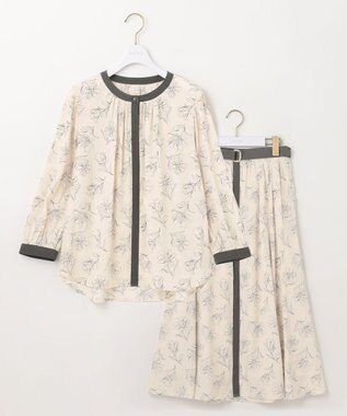 ANY SIS 【全骨格対応】セットアップ ワンピース アイボリーベース