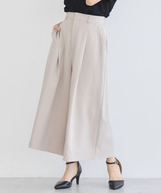 earth music&ecology クロップドパンツ Beige