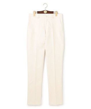 J.PRESS MEN モールスキンストレッチ スローンパンツ アイボリー系