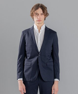 JOSEPH HOMME エアジャガードジャージー　カットソージャケット ネイビー系