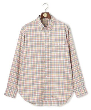 J.PRESS MEN 【KING SIZE】テンセルミックスコットンネルシャツ / B.D.