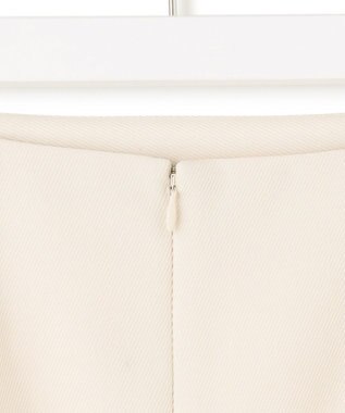 23区 L 【CLASSY.12月号掲載】】ポリエステルウールカルゼ ショート丈 スカート アイボリー系