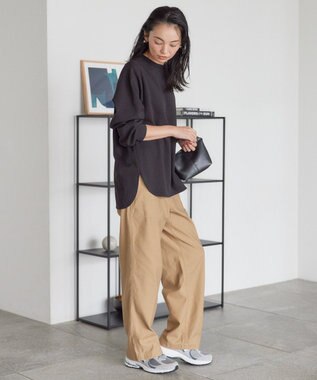 AMERICAN HOLIC バックタックロングプルオーバー Black