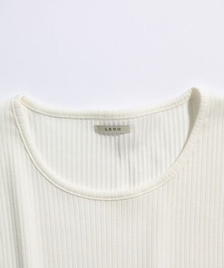 LENO RIB TANK / リブタンクトップ WHITE