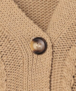 Feroux ゆるニット カーディガン ベージュ系