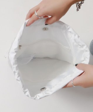 WEGO 【痛バ＆推し活】きらふわぬい2WAY痛ナップサック ホワイト