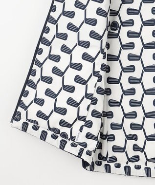 23区GOLF 【WOMEN】【撥水・ストレッチ】リバーシブル ダウンベスト ネイビー系