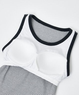 WEGO 【カップ付き】なちゅ盛れカップインタンク ホワイトボーダー