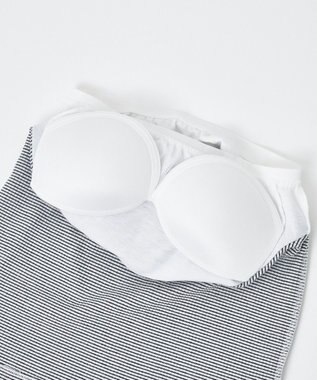 WEGO 【カップ付き】なちゅ盛れカップインタンク ホワイトボーダー