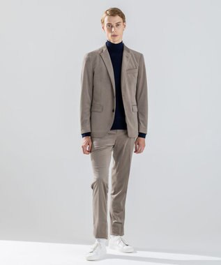 JOSEPH HOMME 新素材【ストレッチ】トリコードストレッチ　テーパードパンツ / CITY ベージュ系