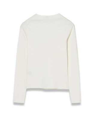 JOSEPH 【FOUNDATIONS】シルクストレッチ　Vネックニット Ivory