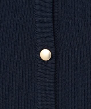 ANY SIS S 【接触冷感・UVカット・洗える】ハーフスリーブ カーディガン ネイビー